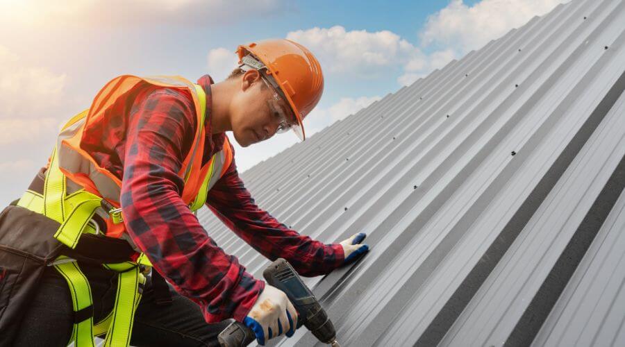 Professional metal roof installation in Farber, MO